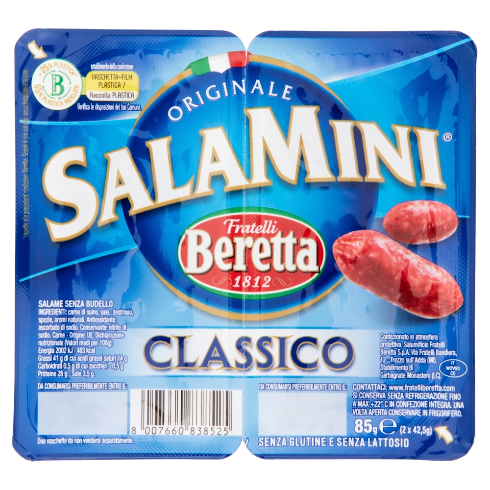 Salamini Classici, 2x42.5 g